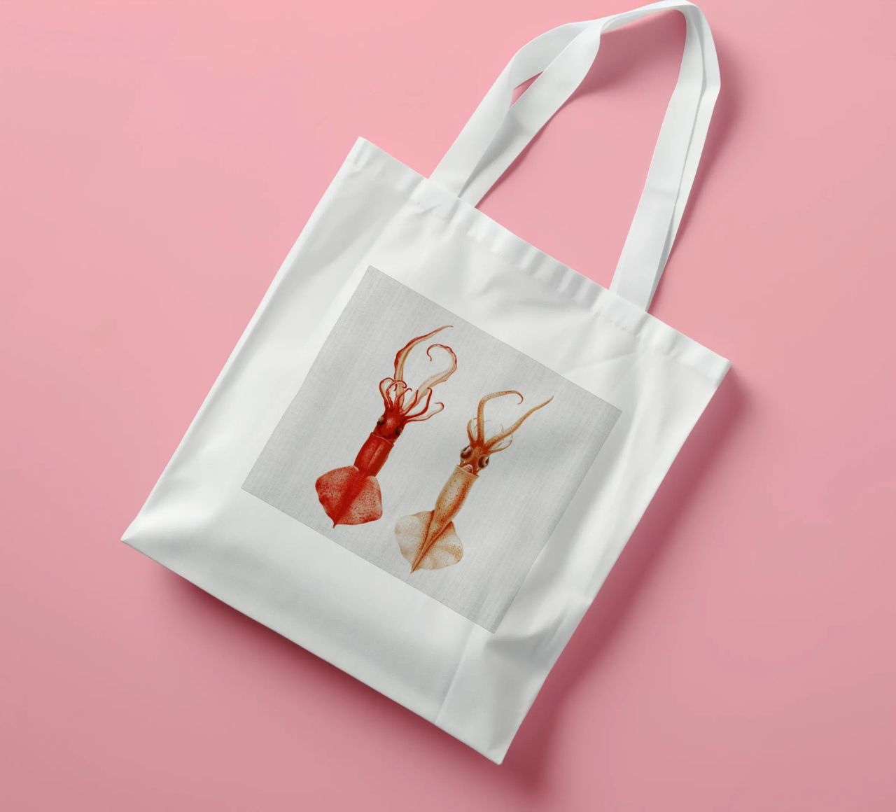 Print 213 borsa in juta da Lila x Lola