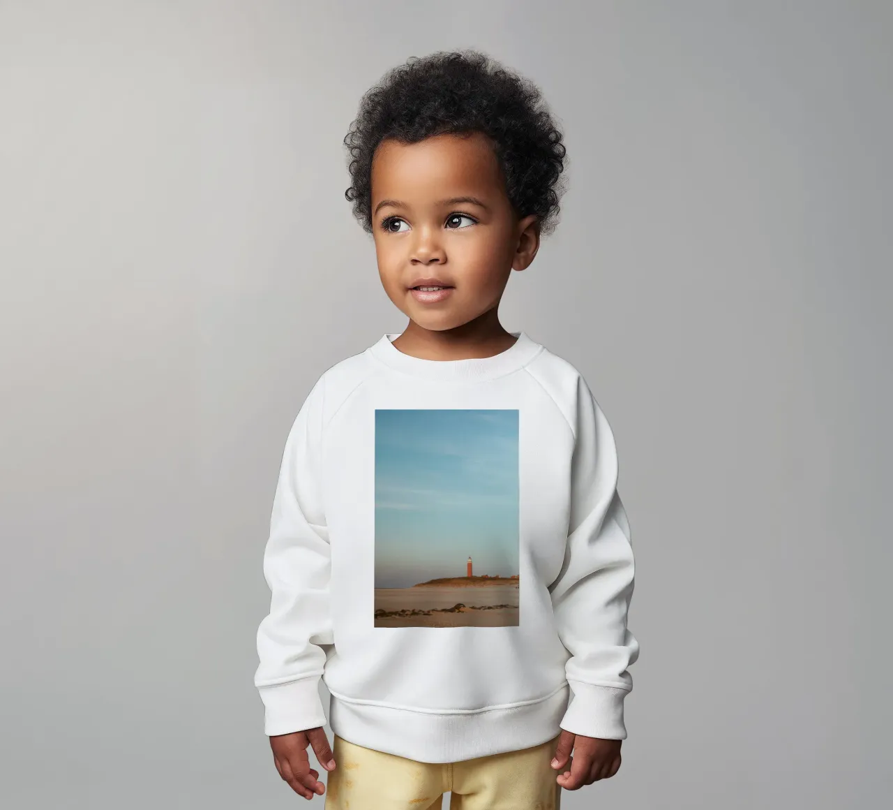 Texel Leuchtturm felpa neonato da Stina Freytag