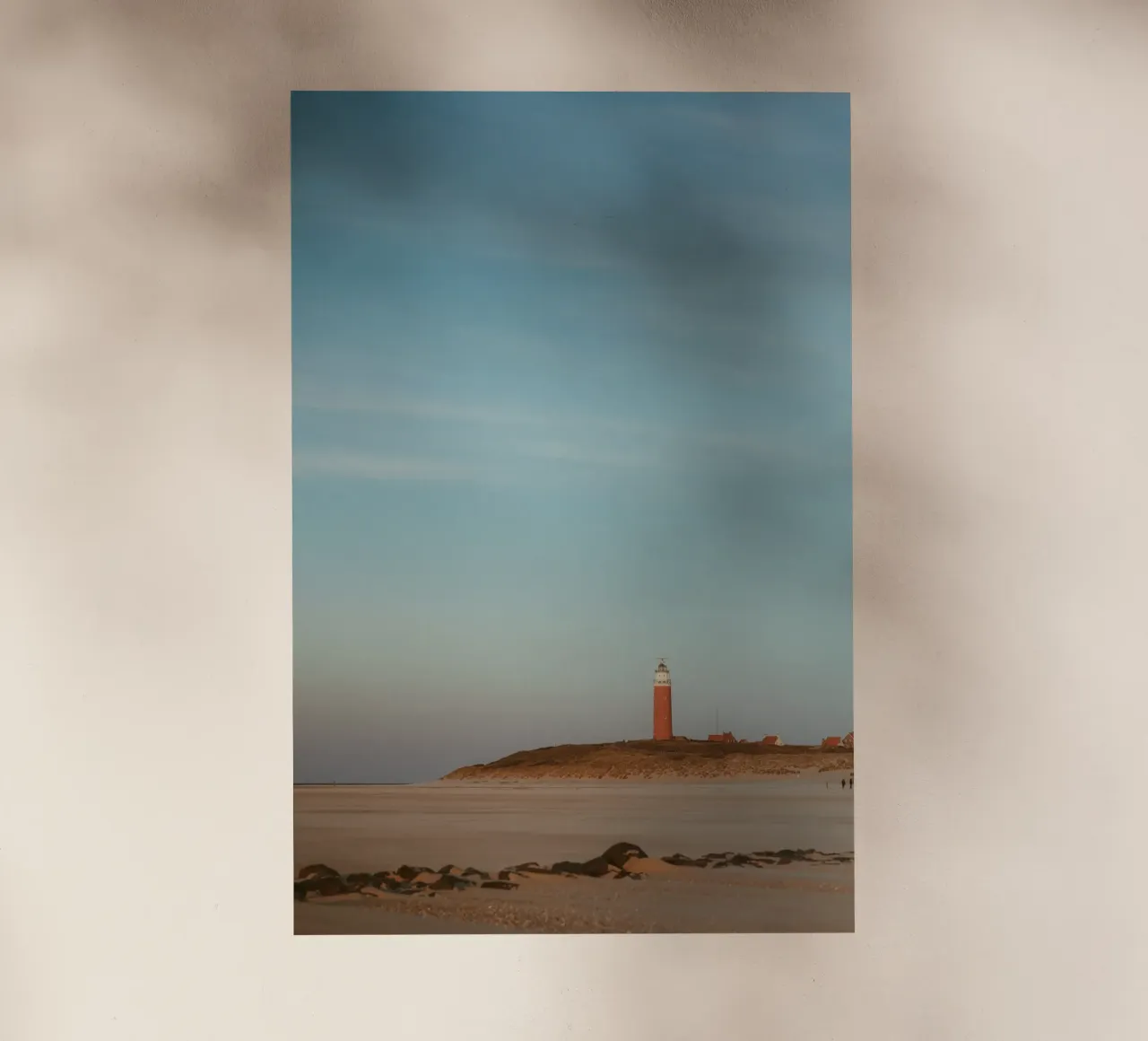 Texel Leuchtturm pellicola backlit da Stina Freytag