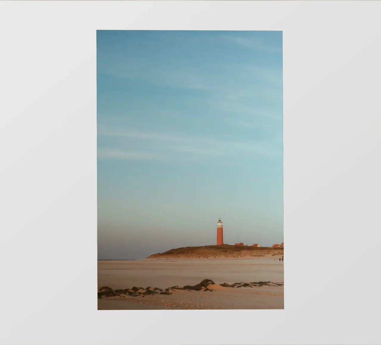 Texel Leuchtturm pellicola backlit da Stina Freytag