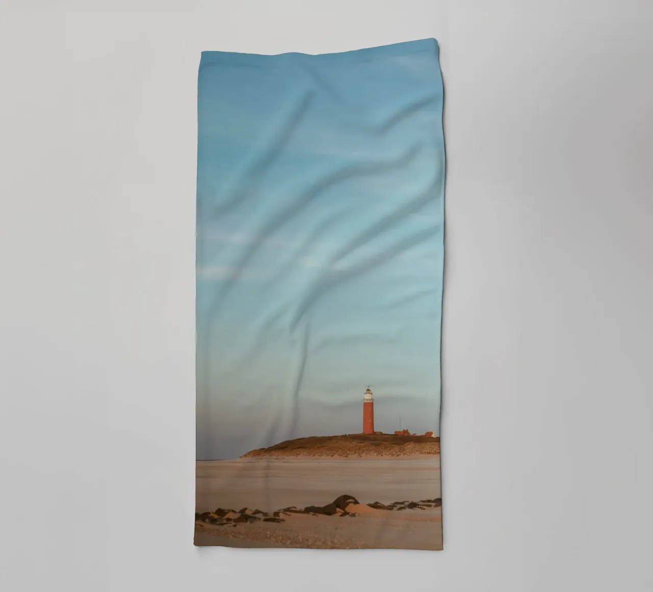 Texel Leuchtturm asciugamano da bagno da Stina Freytag