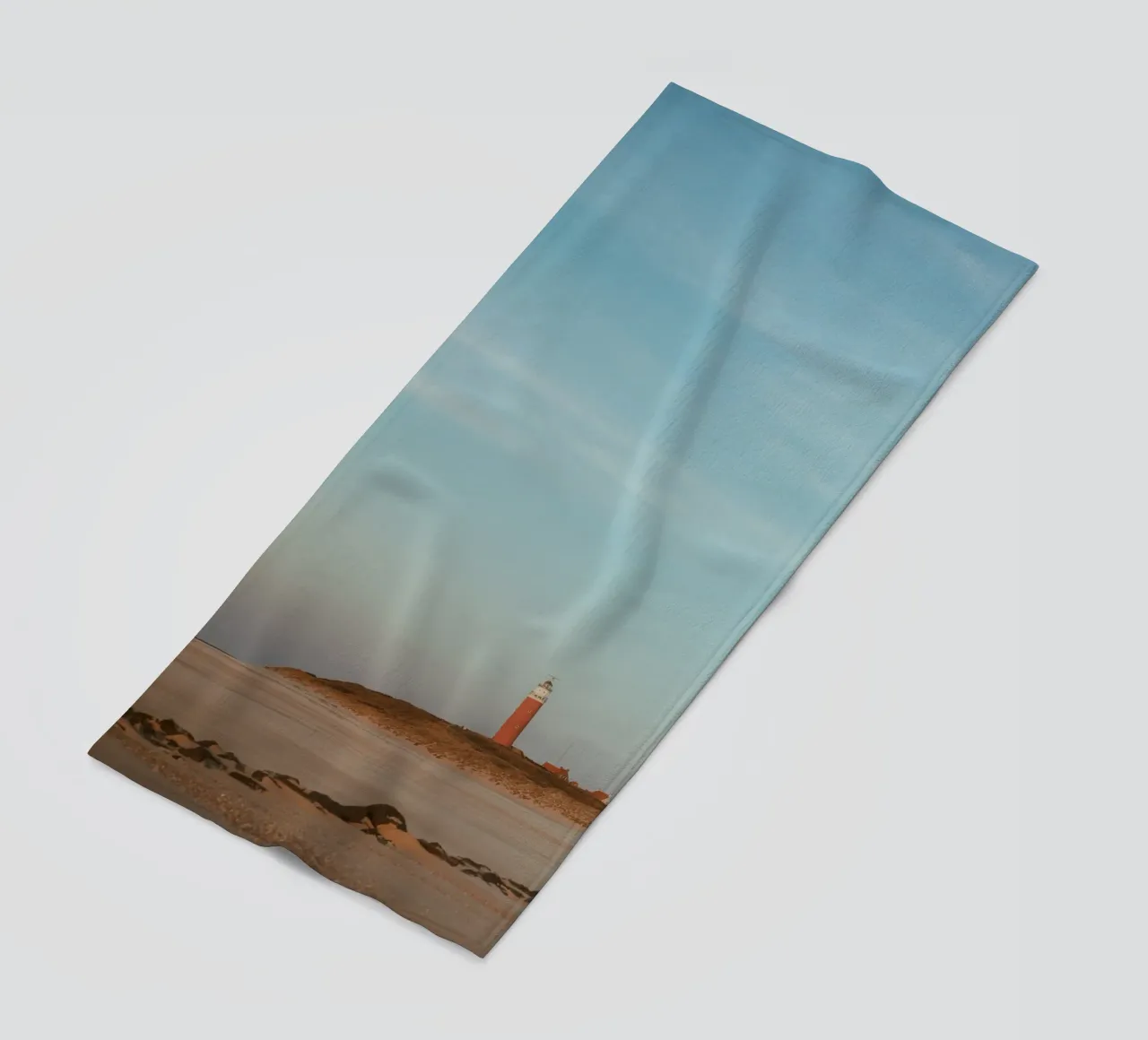 Texel Leuchtturm telo mare da Stina Freytag