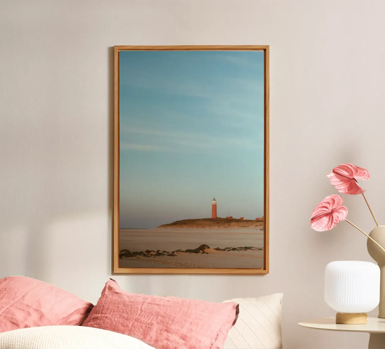 Texel Leuchtturm alluminio dibond da Stina Freytag