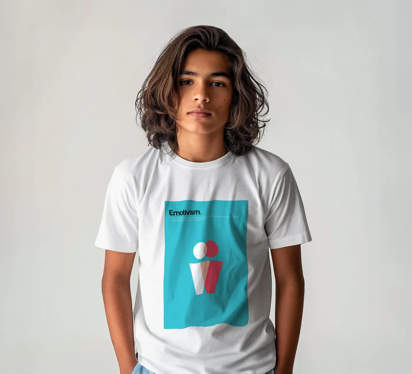 Emotivism kinder t-shirt van Genís Carreras