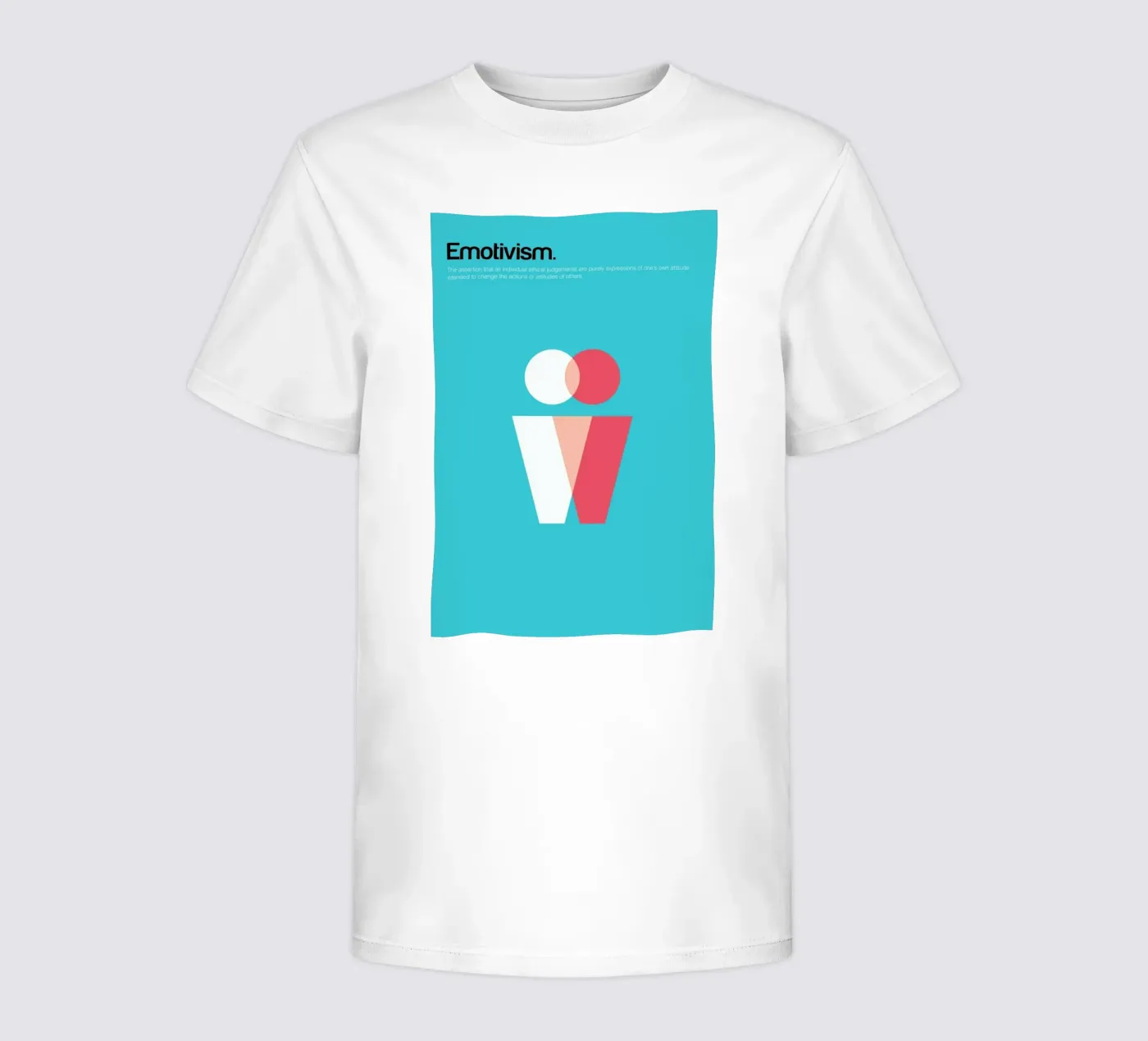 Emotivism kinder t-shirt van Genís Carreras