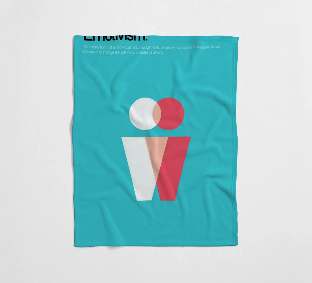 Emotivism fleecedeken van Genís Carreras