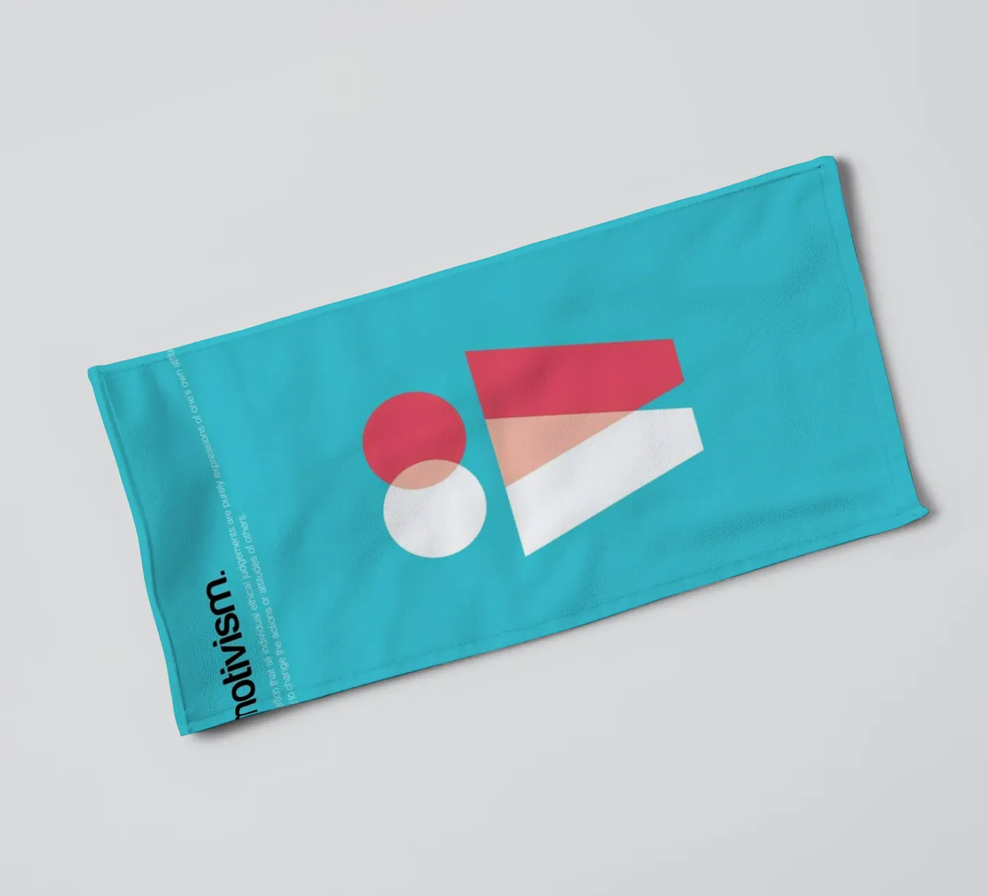 Emotivism towel by Genís Carreras