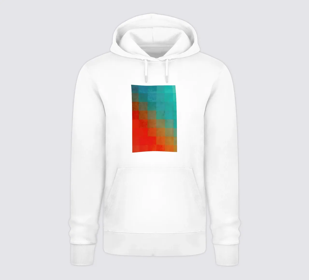 Beach Pixel Surface felpa con cappuccio da Danny Ivan