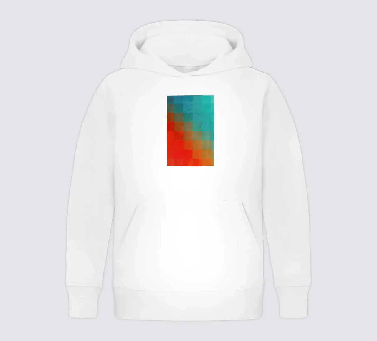 Beach Pixel Surface felpa bambino con cappuccio da Danny Ivan
