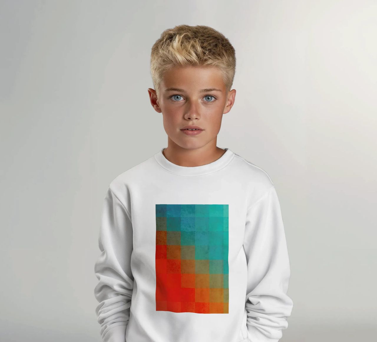 Beach Pixel Surface felpa bambino da Danny Ivan