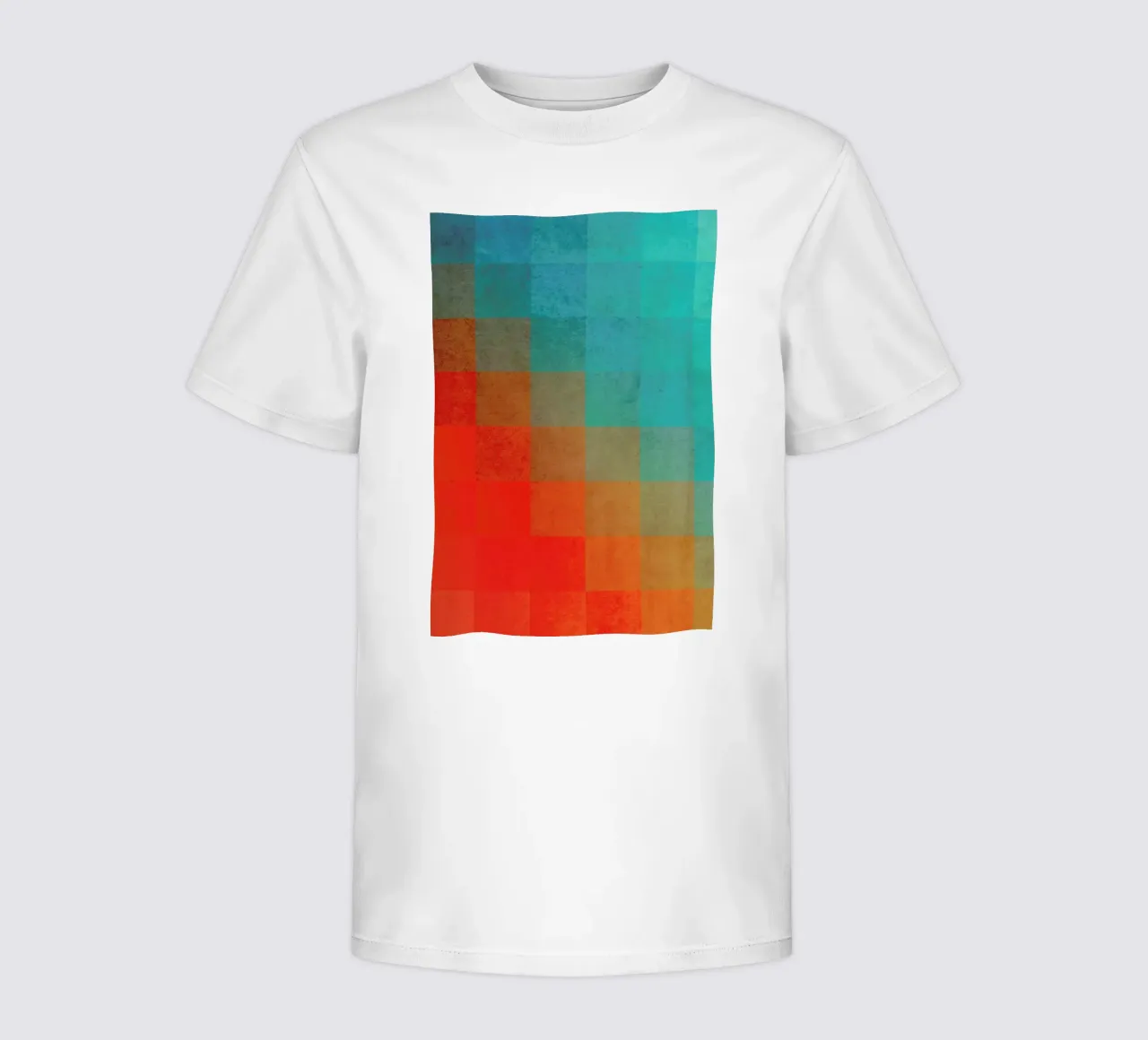 Beach Pixel Surface t-shirt bambini da Danny Ivan