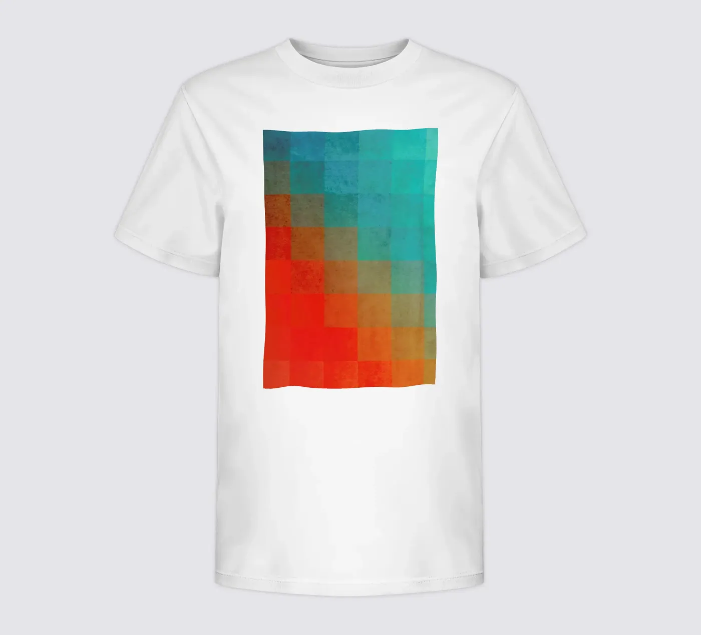 Beach Pixel Surface Kinder T-Shirt von Danny Ivan