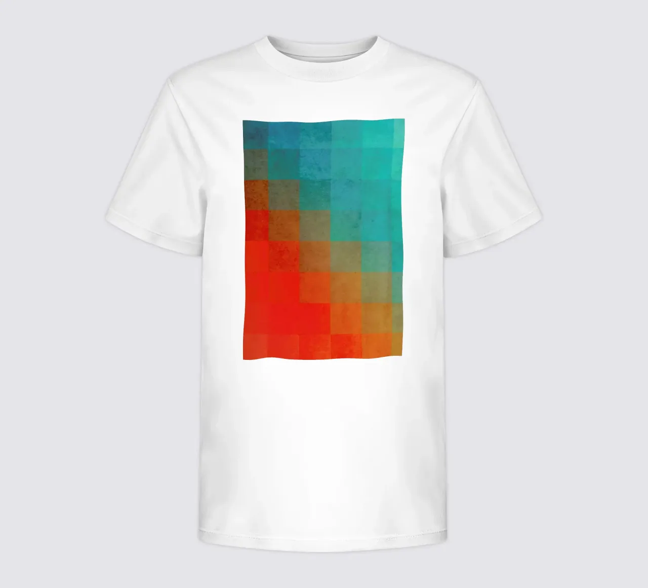 Beach Pixel Surface t-shirt bambini da Danny Ivan