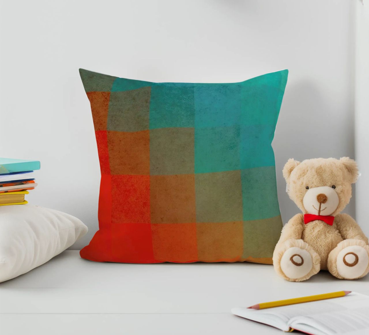 Beach Pixel Surface cuscino da Danny Ivan