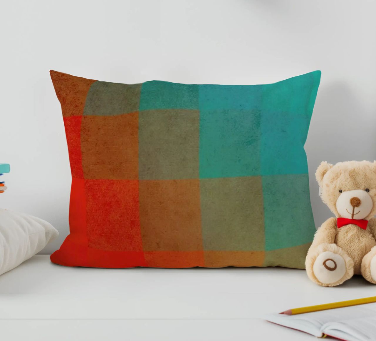Beach Pixel Surface cuscino da Danny Ivan