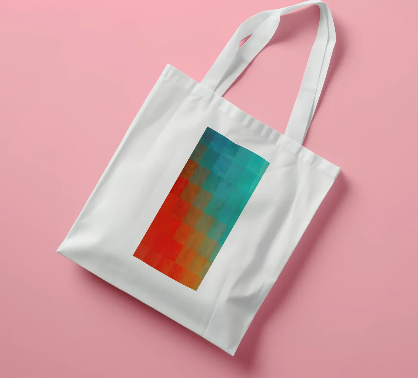 Beach Pixel Surface tote bag by Danny Ivan