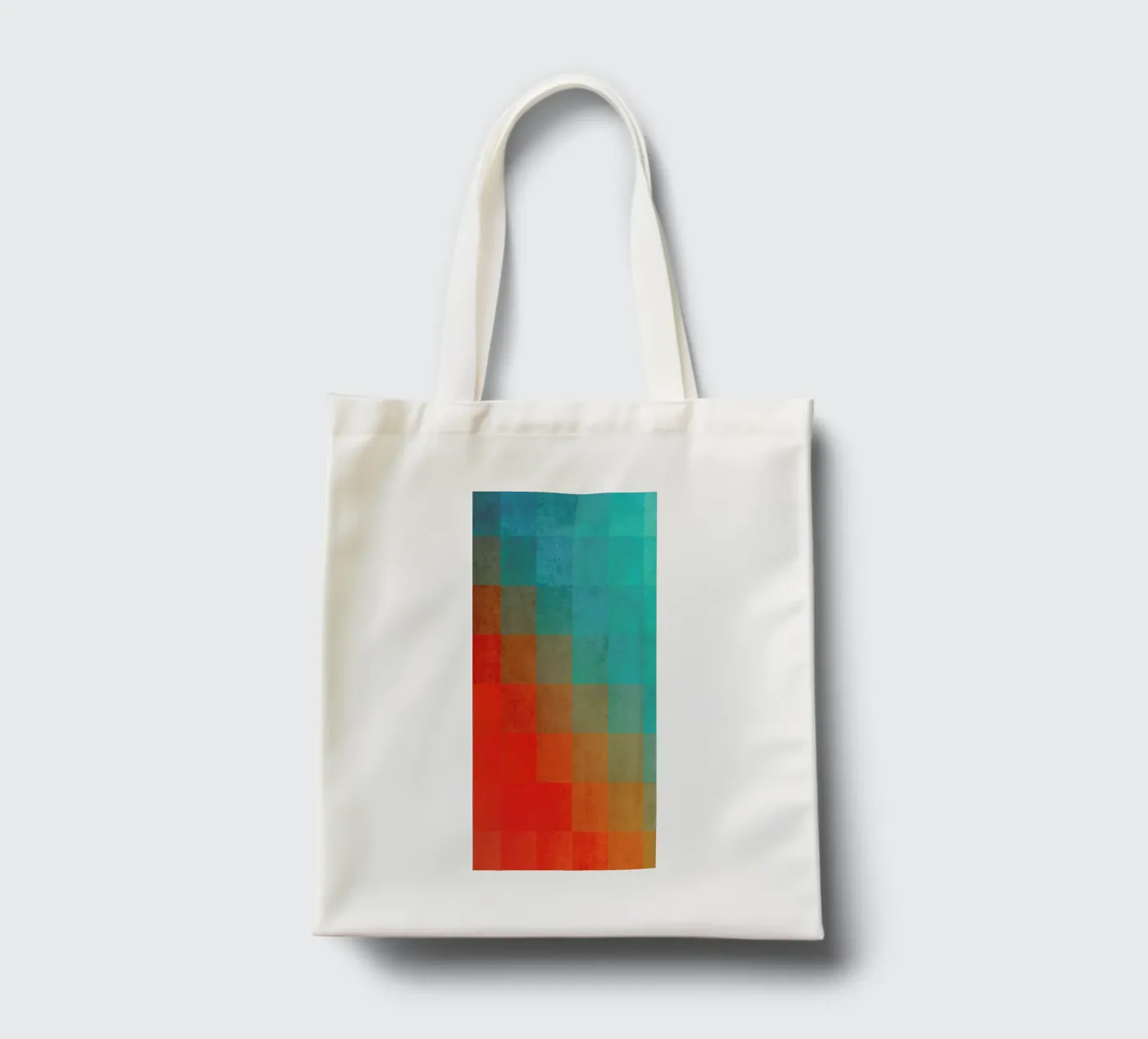 Beach Pixel Surface tote bag by Danny Ivan