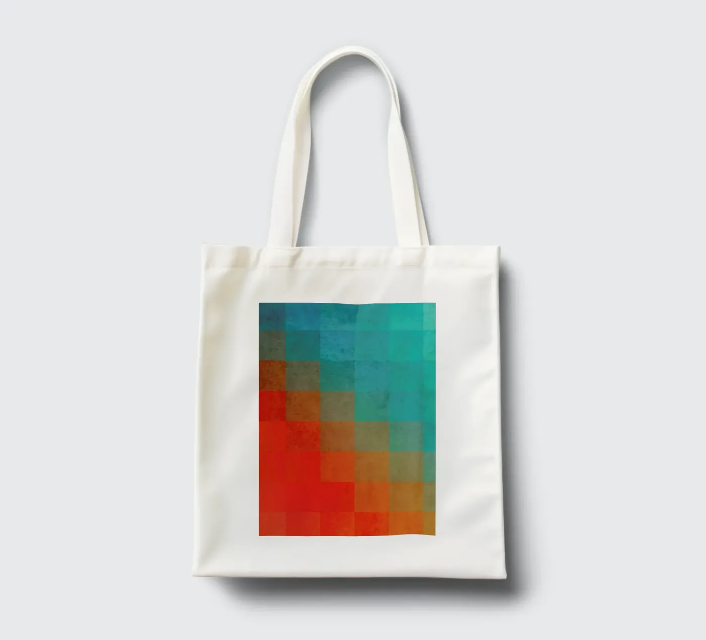Beach Pixel Surface tote bag by Danny Ivan