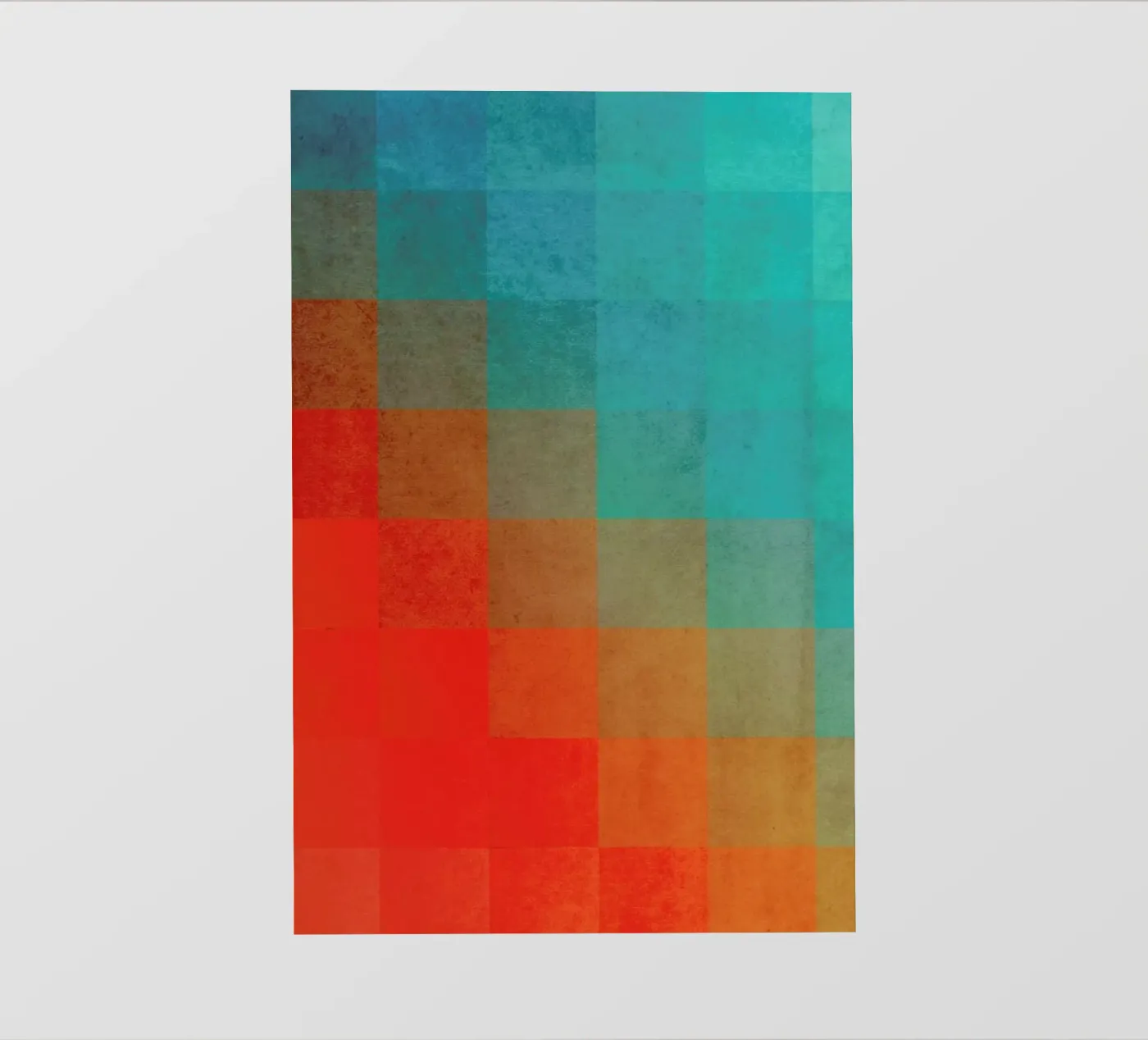 Beach Pixel Surface PVC Plane von Danny Ivan