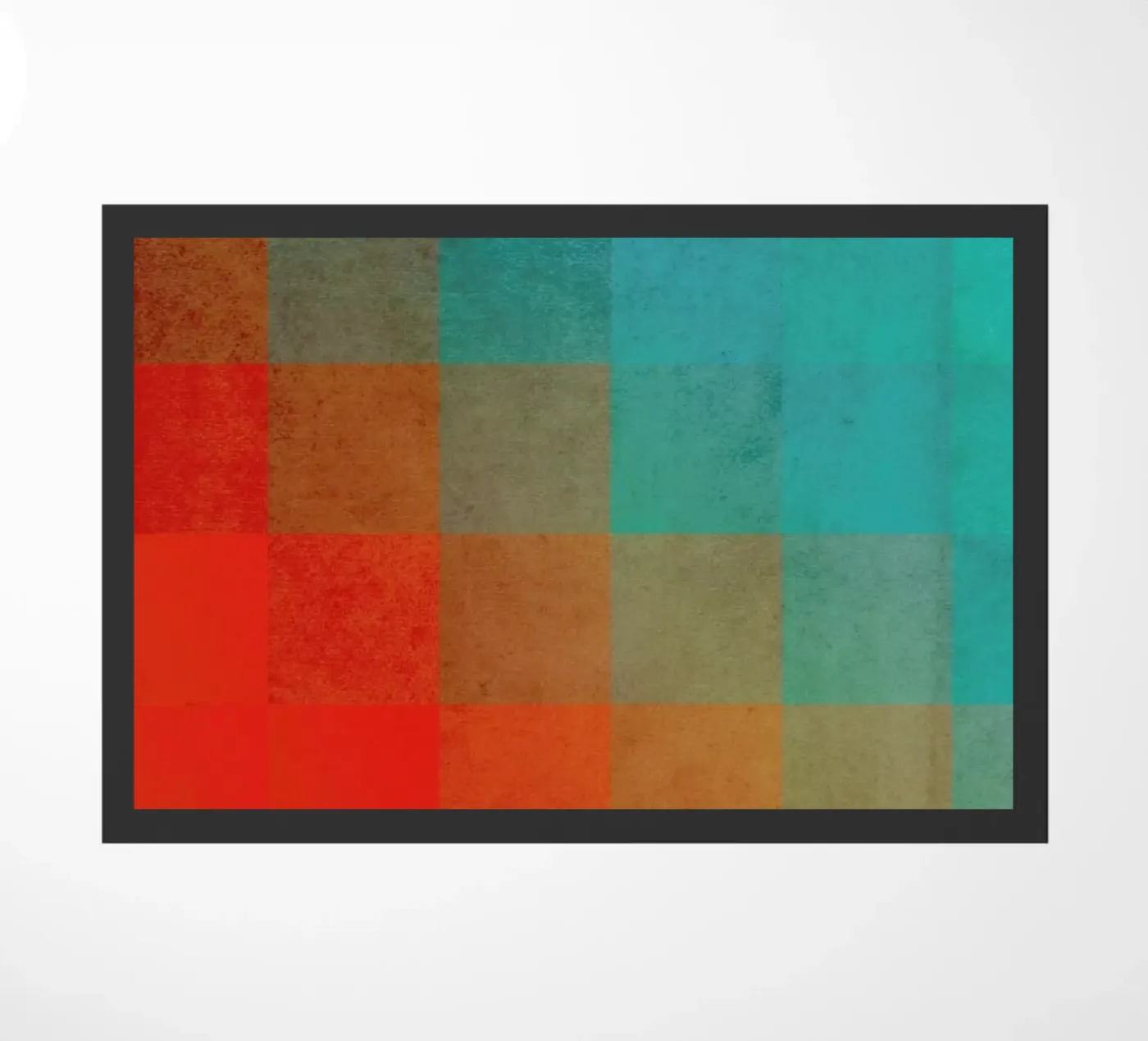Beach Pixel Surface doormat by Danny Ivan