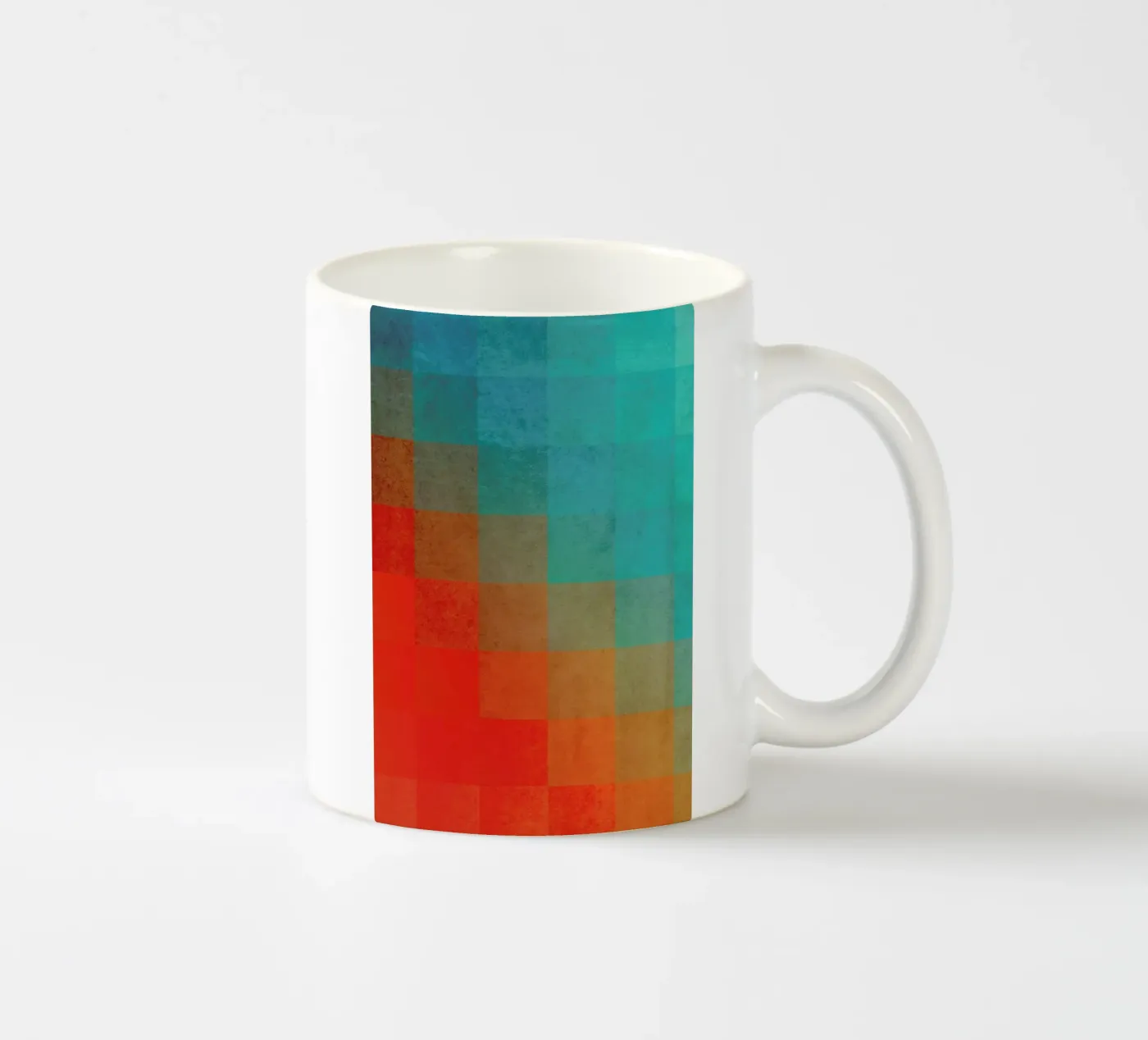 Beach Pixel Surface tazza in ceramica da Danny Ivan