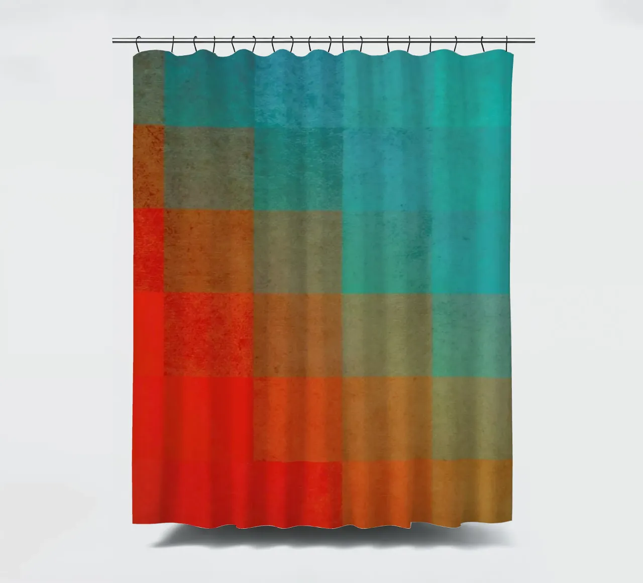 Beach Pixel Surface tenda da doccia da Danny Ivan