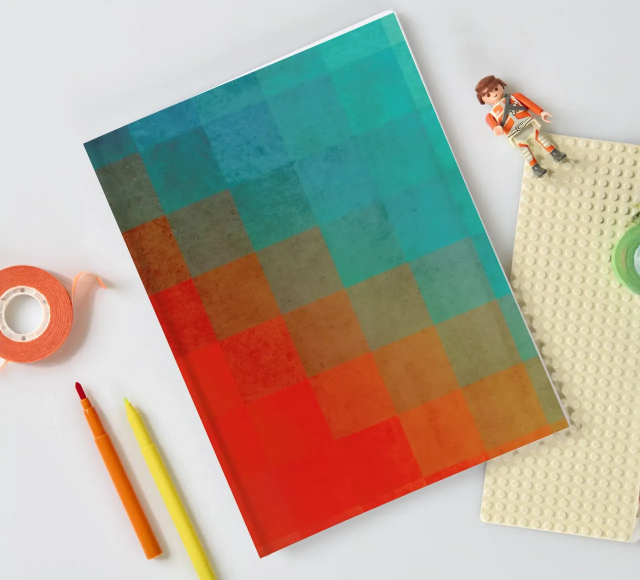 Beach Pixel Surface notebook by Danny Ivan