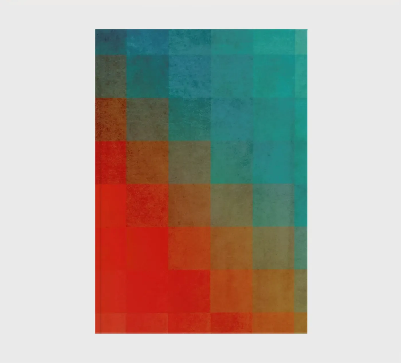 Beach Pixel Surface Notizbuch von Danny Ivan