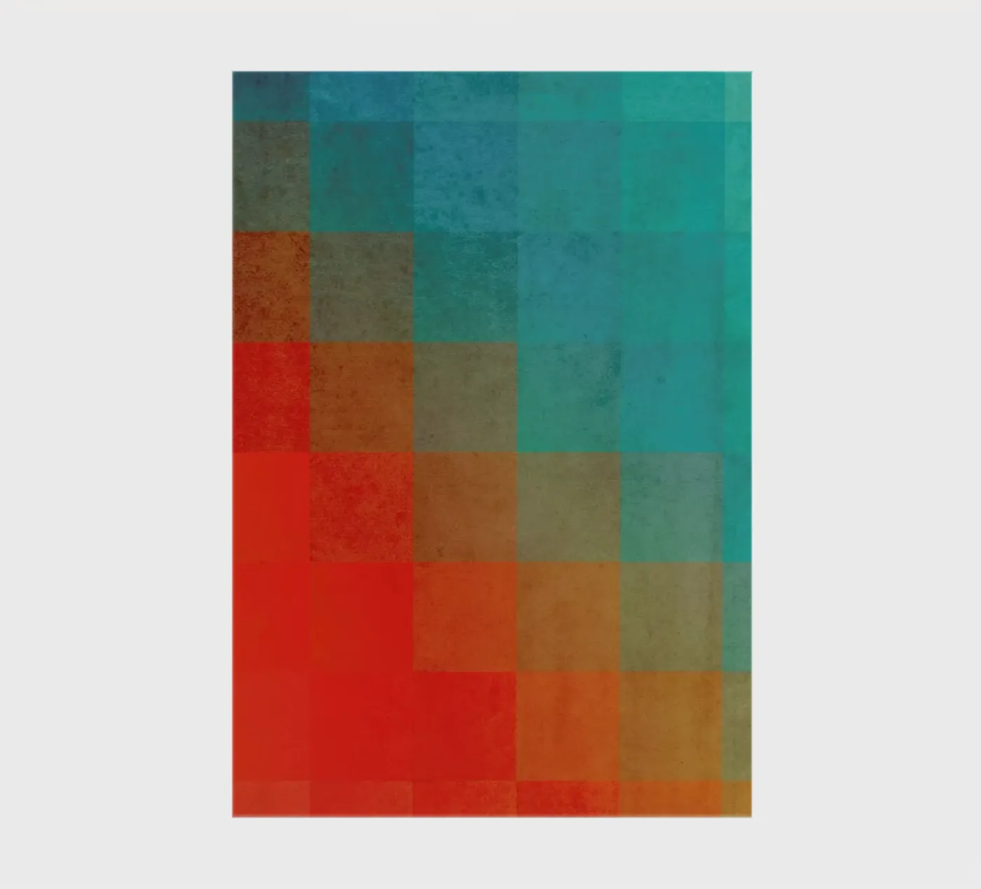 Beach Pixel Surface Notizbuch von Danny Ivan