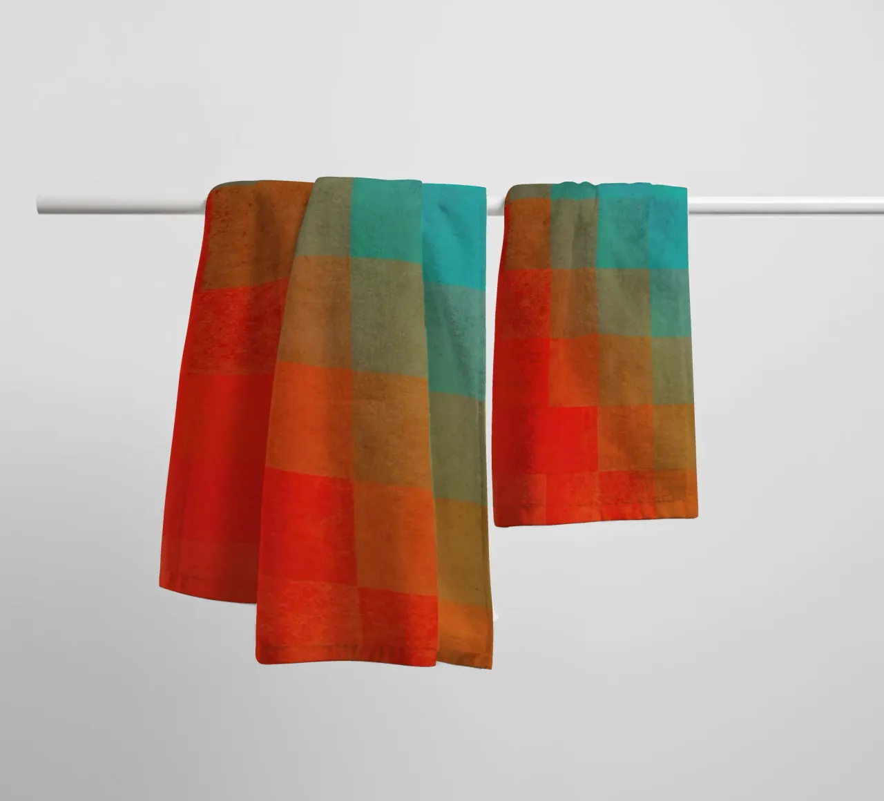 Beach Pixel Surface towel by Danny Ivan