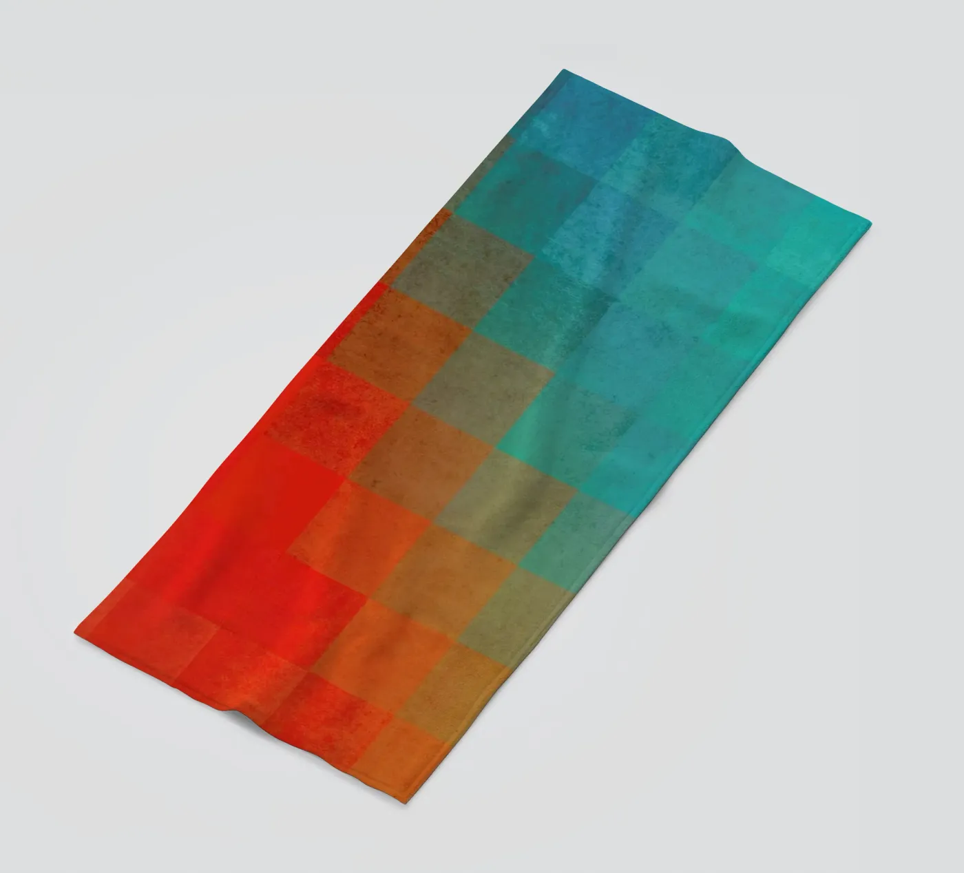 Beach Pixel Surface strandhanddoek van Danny Ivan