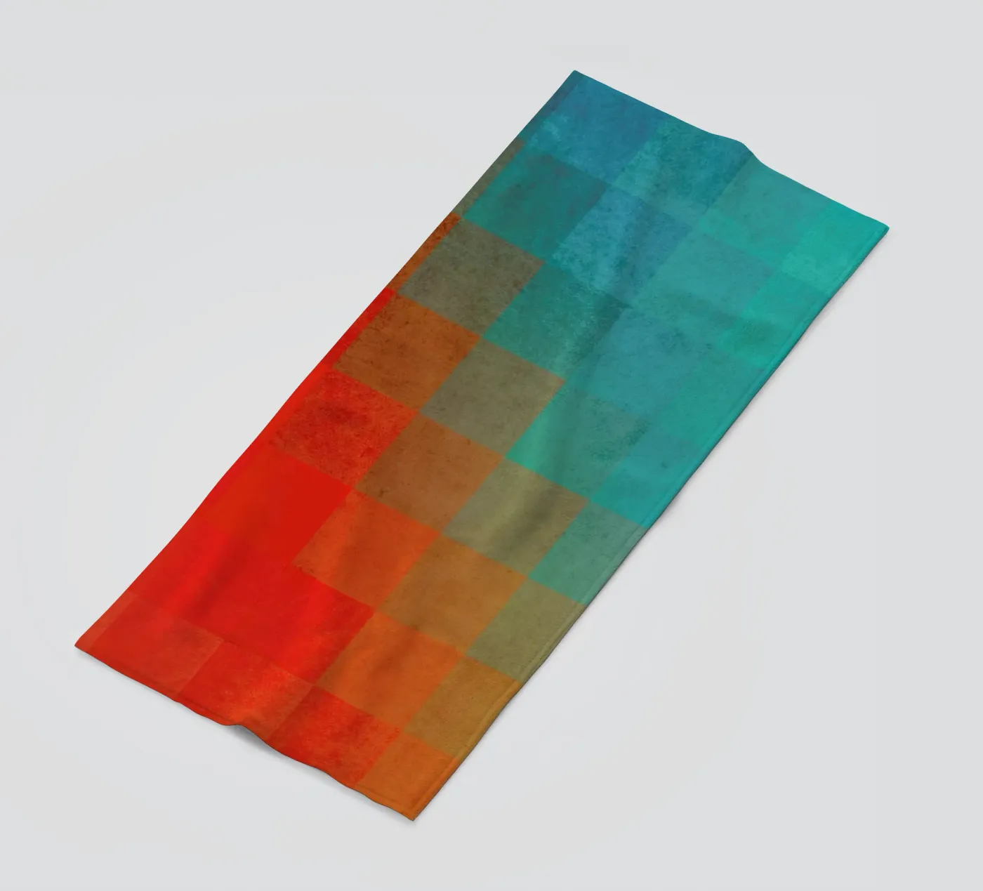 Beach Pixel Surface strandhanddoek van Danny Ivan