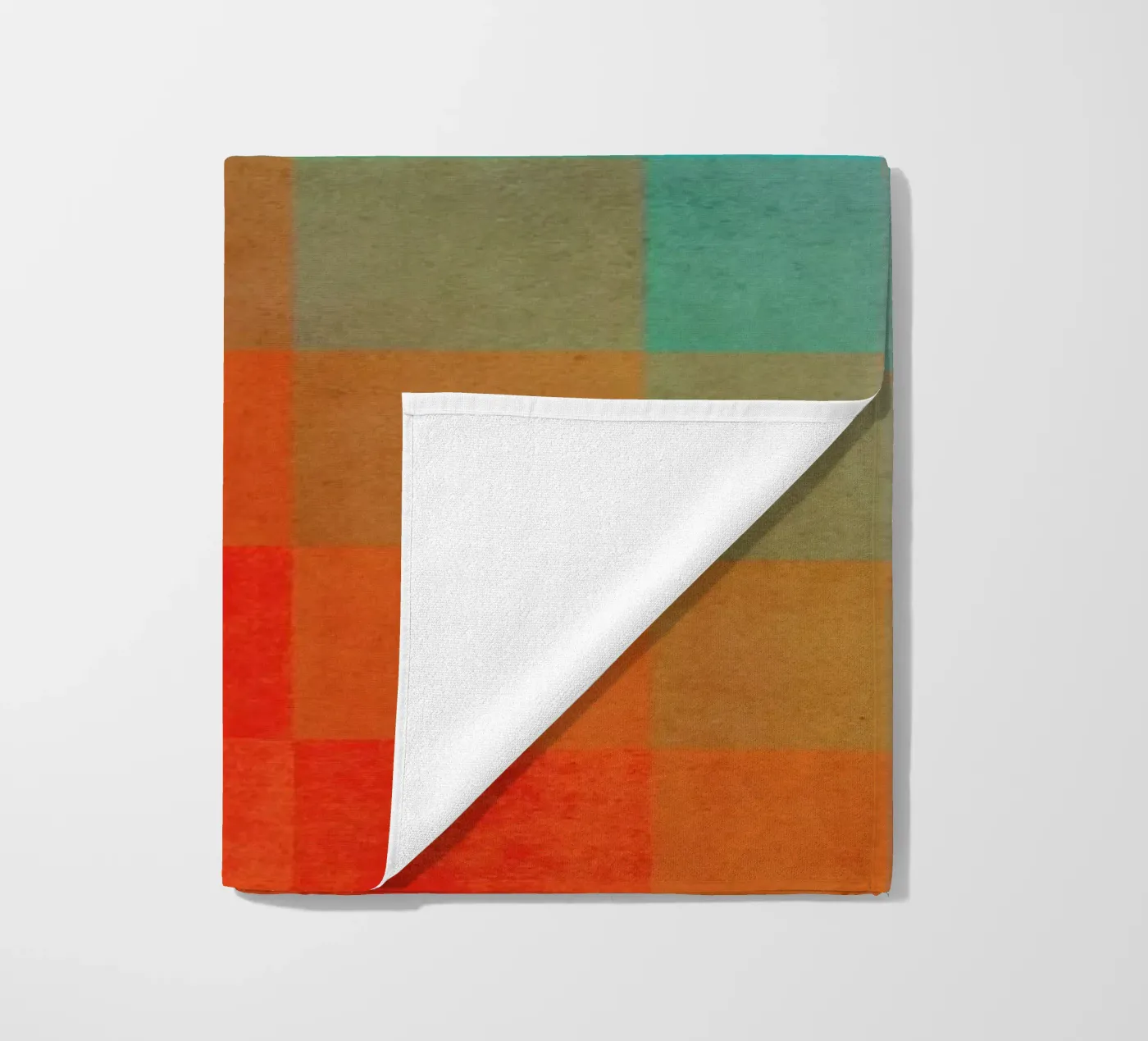 Beach Pixel Surface strandhanddoek van Danny Ivan