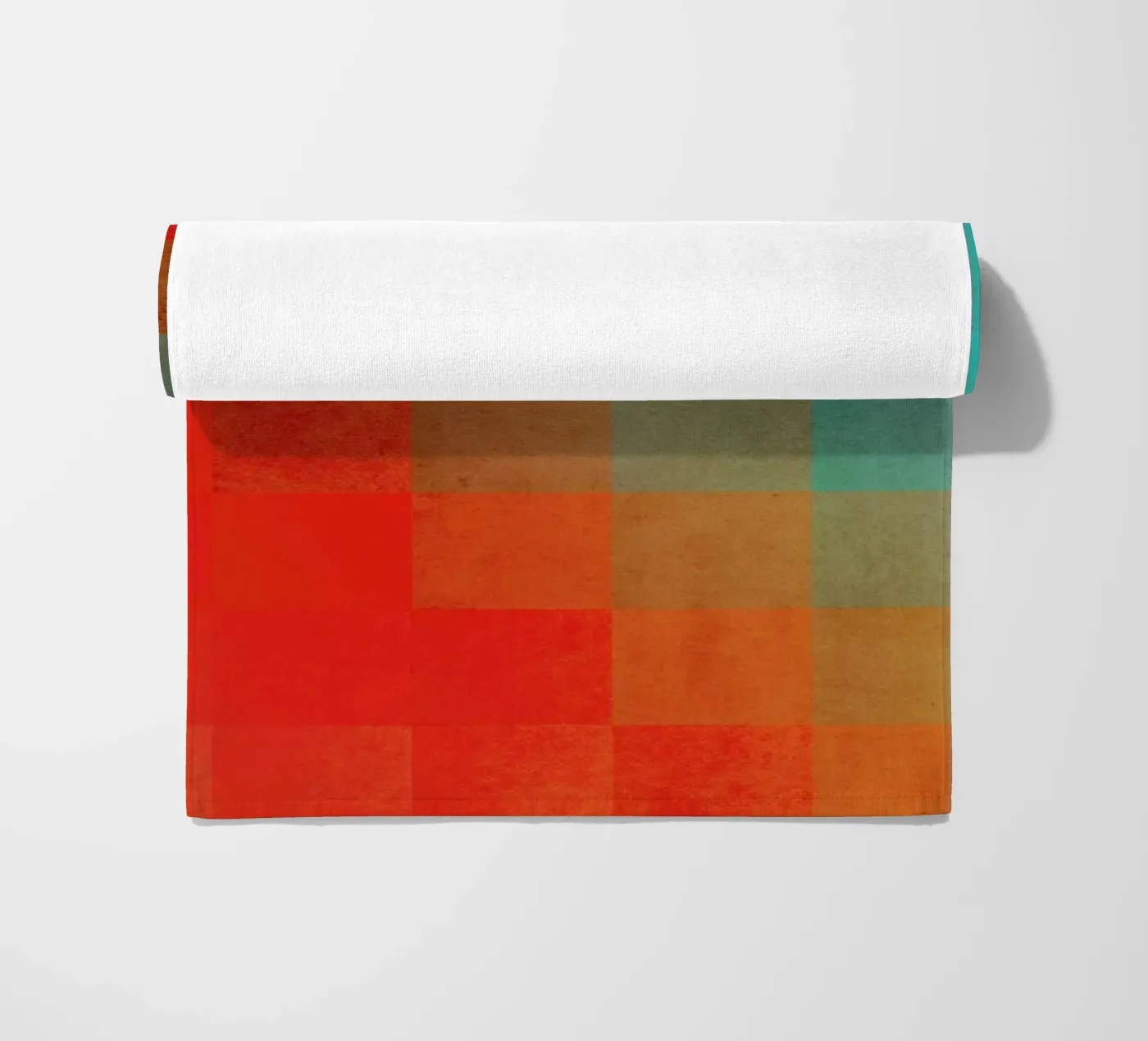 Beach Pixel Surface strandhanddoek van Danny Ivan