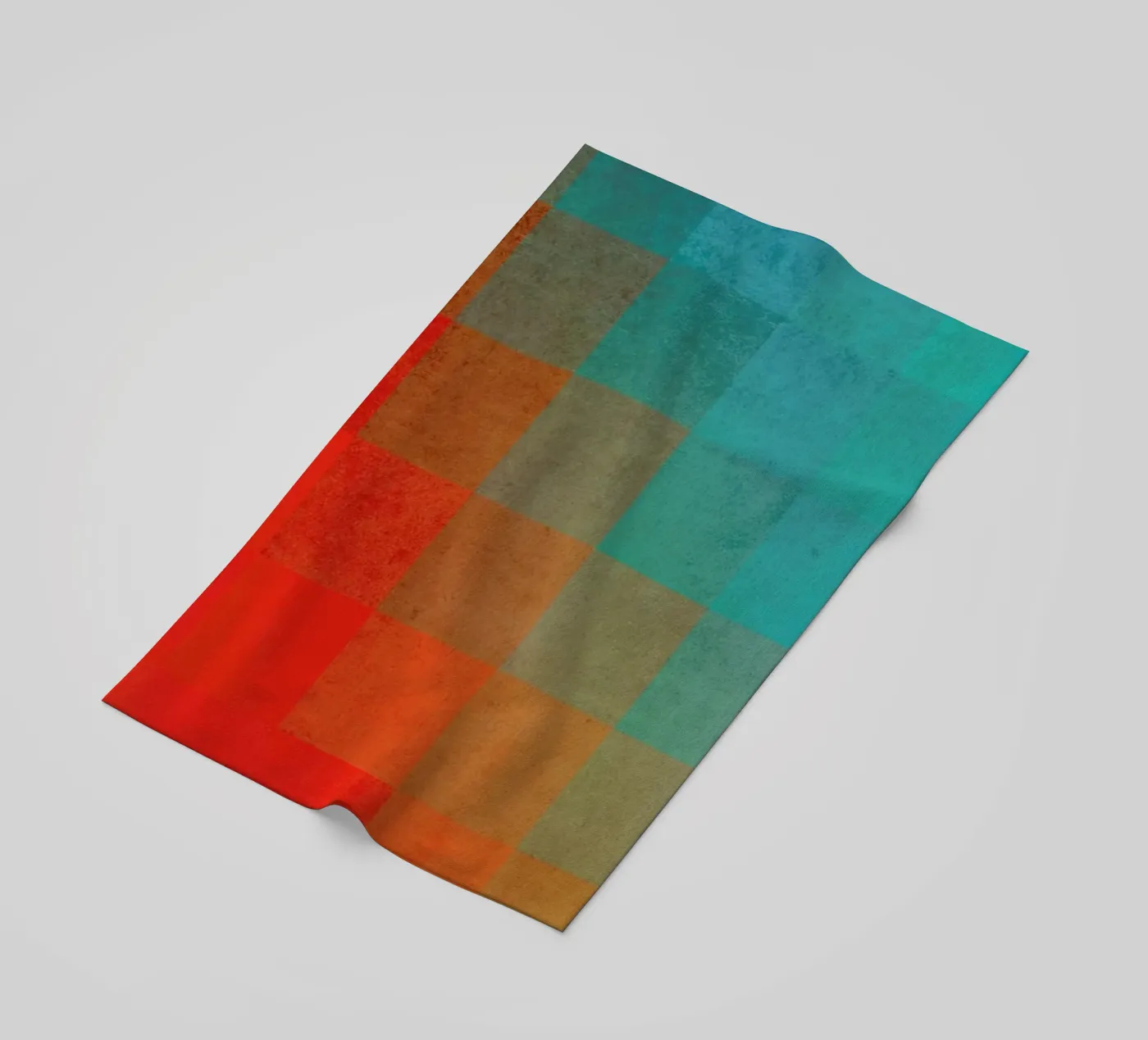 Beach Pixel Surface strandhanddoek van Danny Ivan