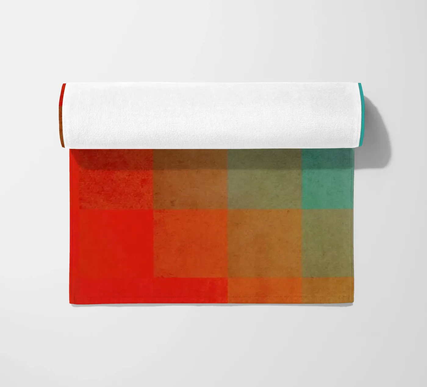 Beach Pixel Surface strandhanddoek van Danny Ivan