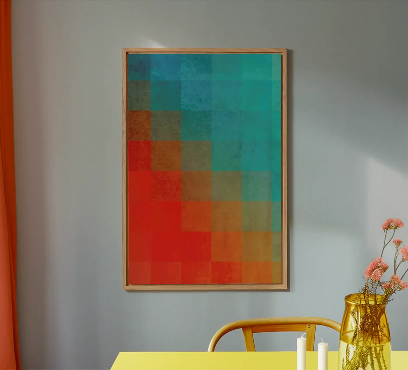 Beach Pixel Surface pannello forex da Danny Ivan