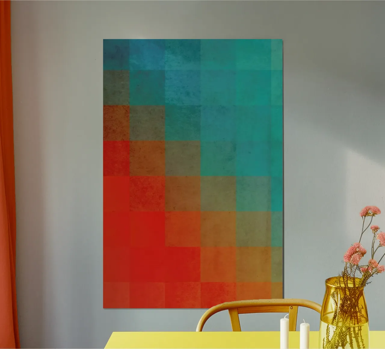 Beach Pixel Surface poster by Danny Ivan