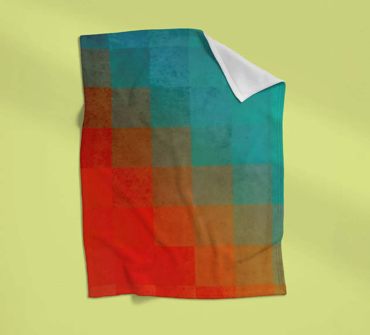 Beach Pixel Surface Fleecedecke von Danny Ivan