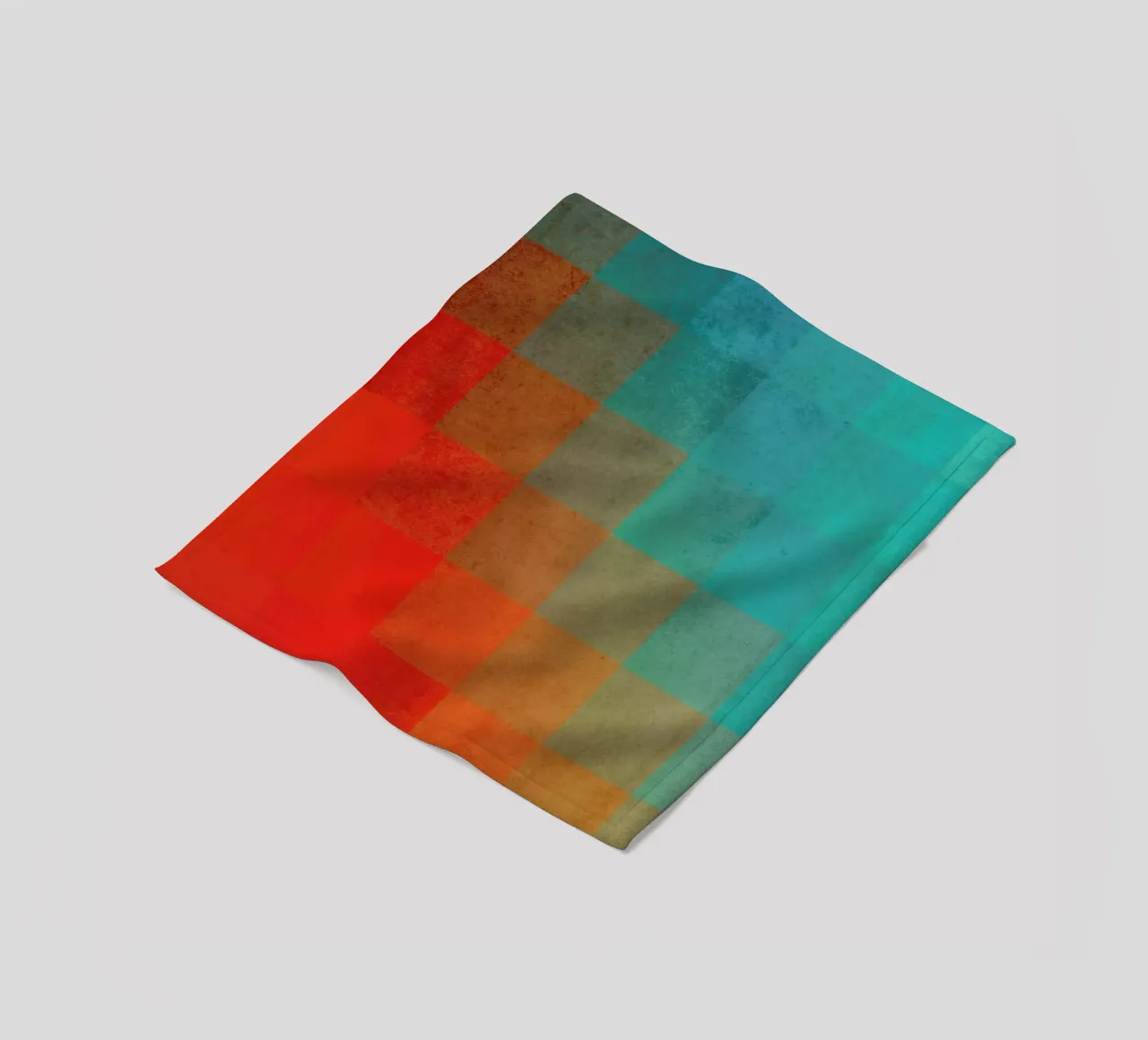 Beach Pixel Surface Fleecedecke von Danny Ivan