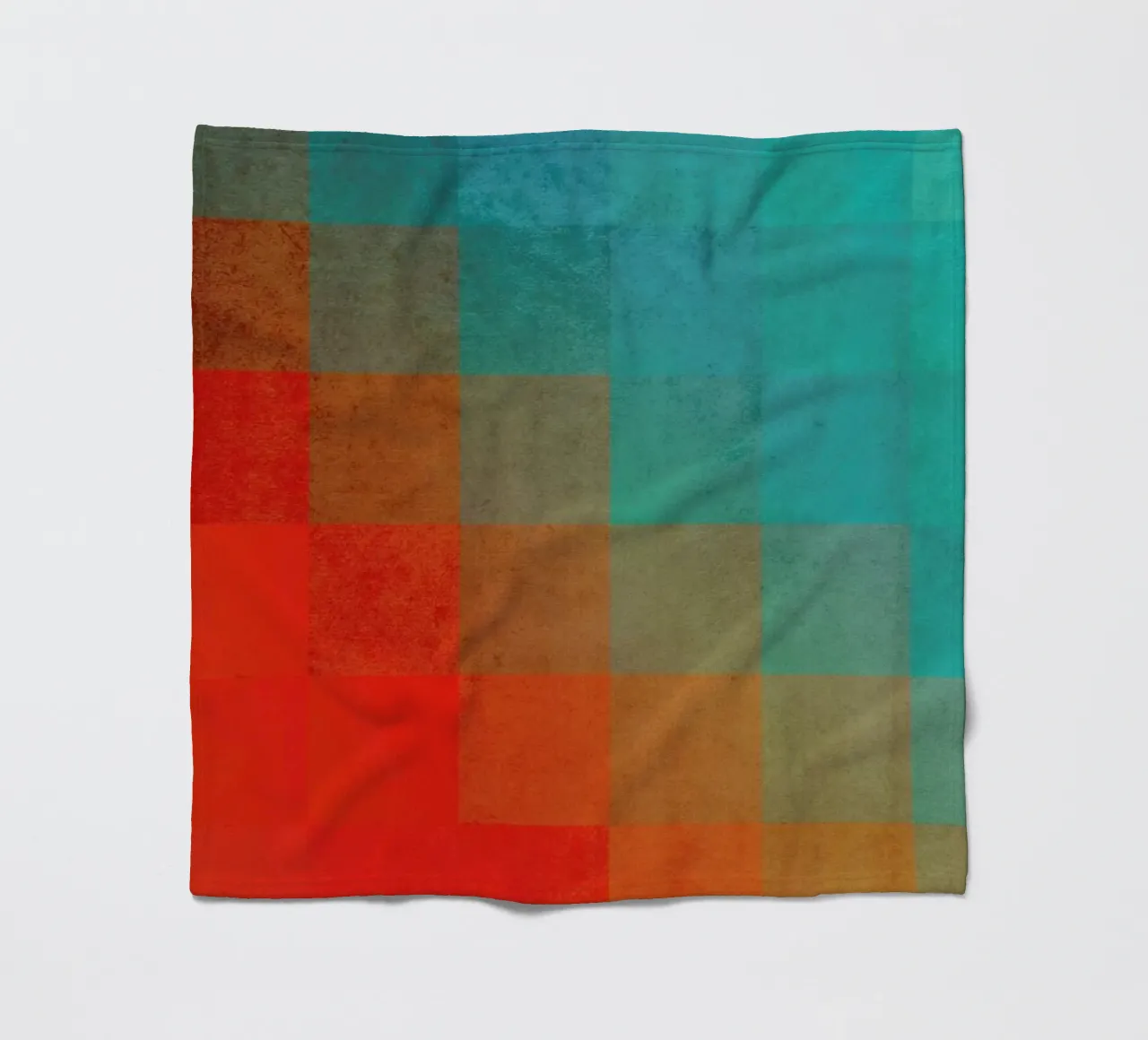 Beach Pixel Surface Fleecedecke von Danny Ivan