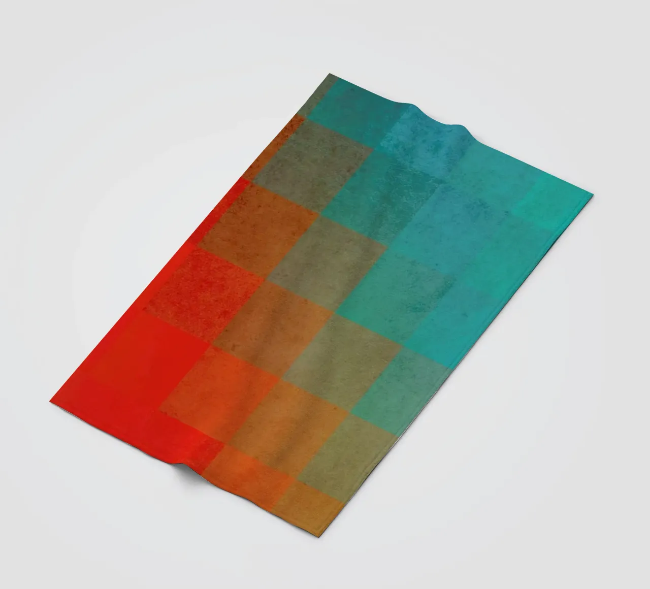 Beach Pixel Surface Fleecedecke von Danny Ivan