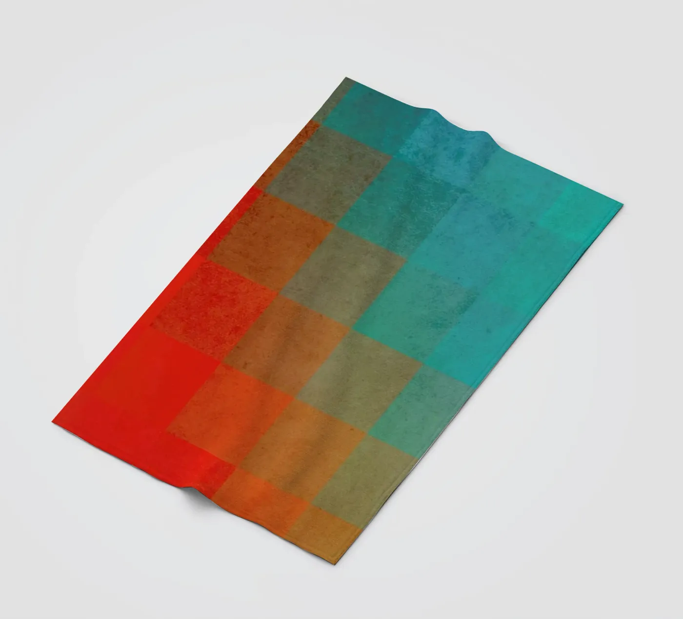 Beach Pixel Surface fleecedeken van Danny Ivan