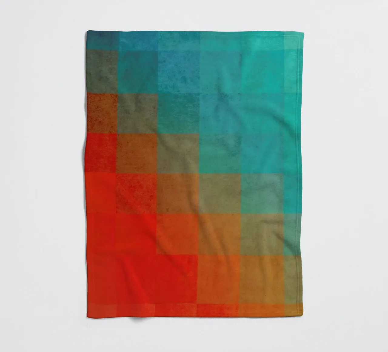 Beach Pixel Surface Fleecedecke von Danny Ivan