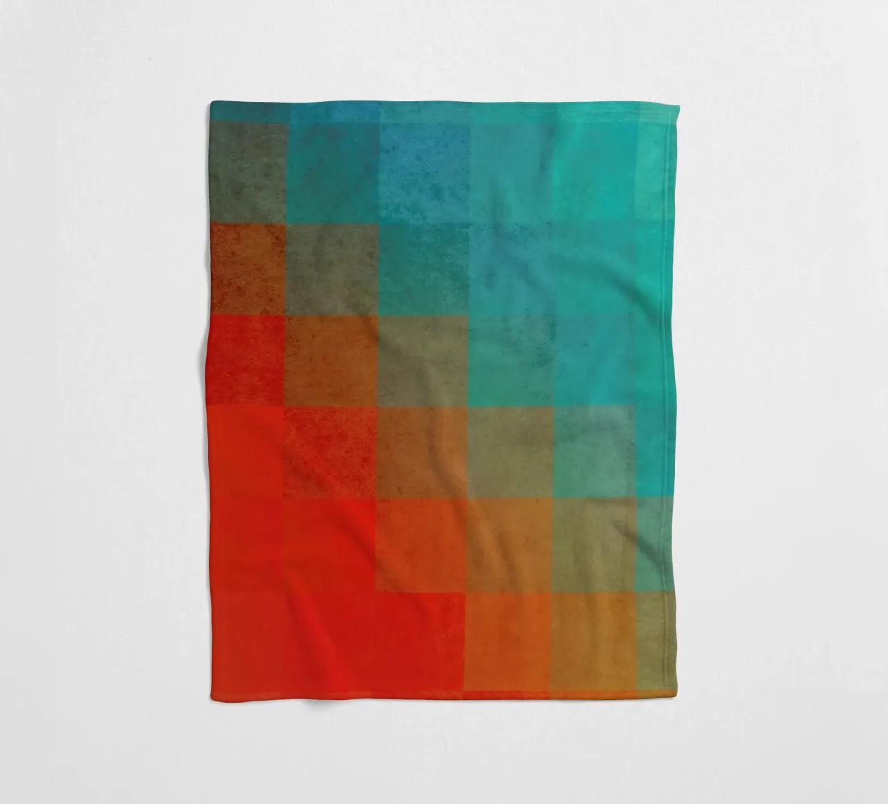 Beach Pixel Surface Fleecedecke von Danny Ivan