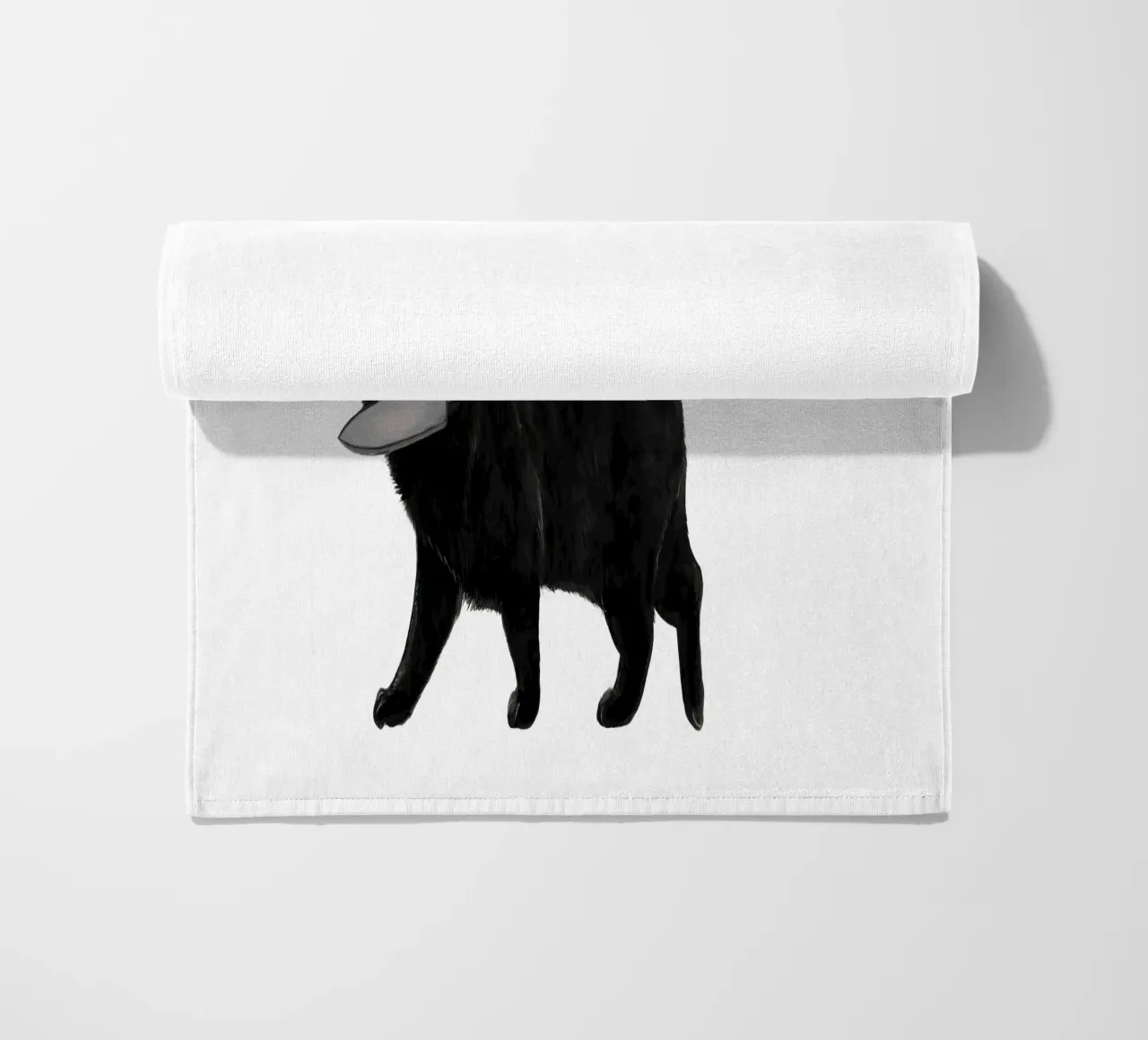 Coltello Gatto telo mare da Laura Graves