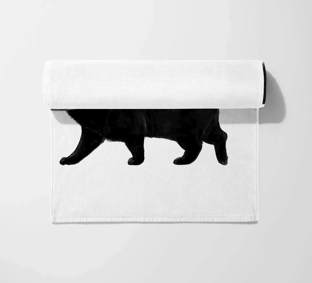 Coltello Gatto telo mare da Laura Graves