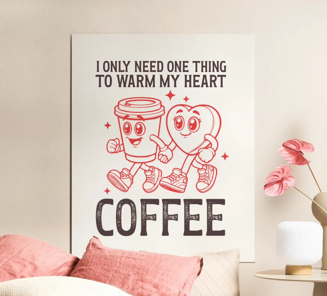 I only need one thing to warm my heart, coffee. hahnemühle de edsonramosart