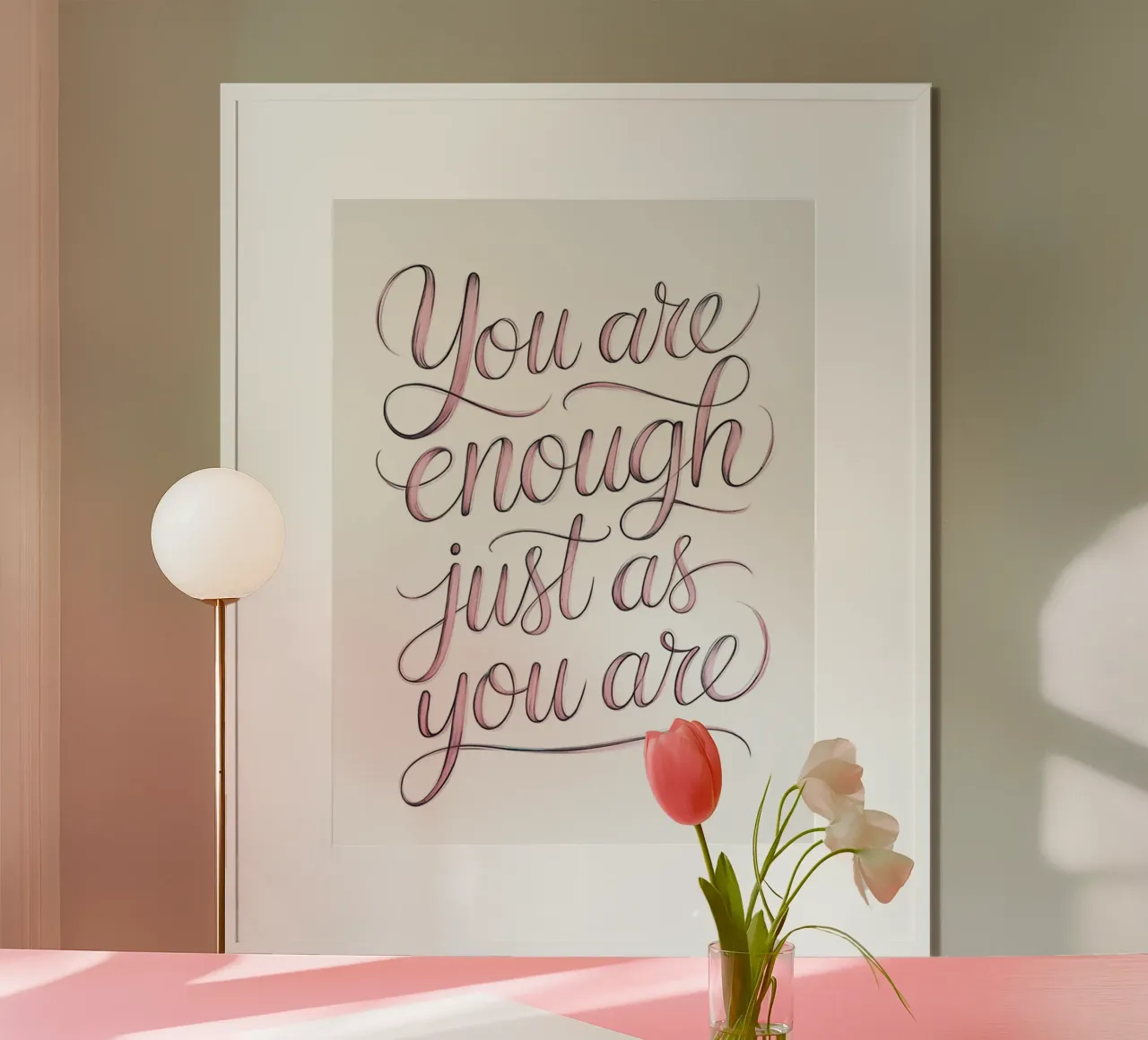You Are Enough poster da logic