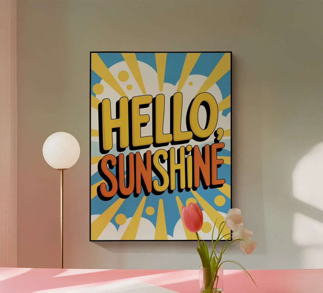 CIAO, SOLE plexiglass da logic